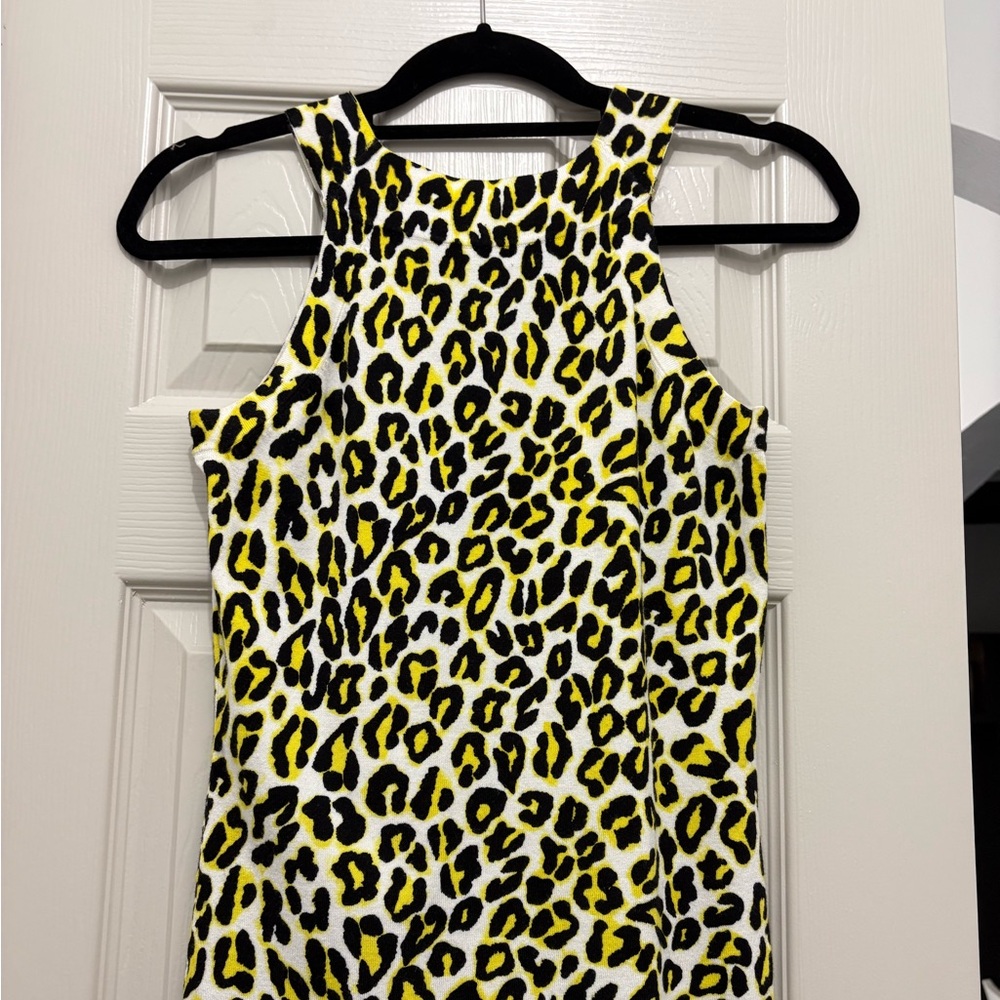 INC International Concept Size S, Leopard Print Sleeveless Top